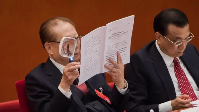 चीन के पूर्व राष्ट्रपति ज़ियांग जेमीन