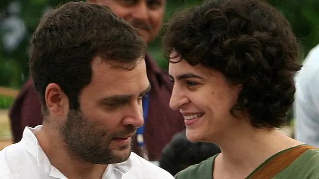 राहुल गांधी- प्रियंका गांधी