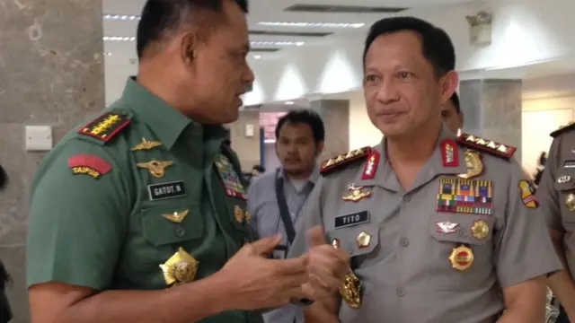 Kapolri, panglima TNI