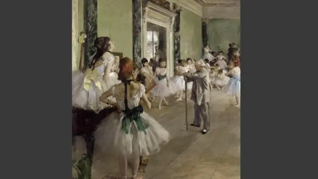 Эдгар Дега "Урок танцев"