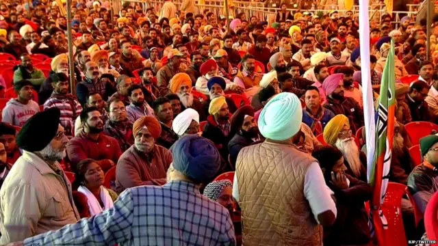 ਗੁਰਦਾਸਪੁਰ ਰੈਲੀ, ਨਰਿੰਦਰ ਮੋਦੀ