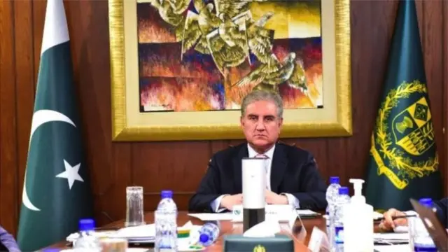 पाकिस्तानी विदेश मंत्री शाह महमूद कुरैशी