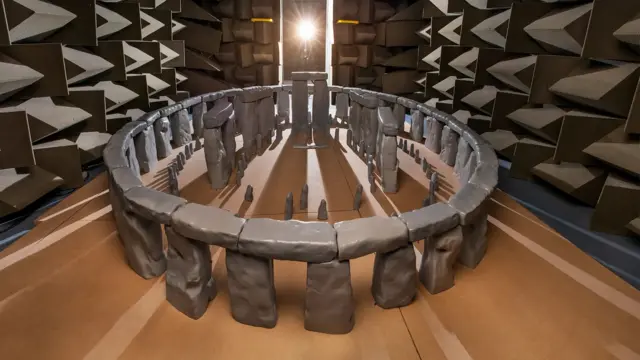 Cox has recreated a 1:12 scale replica of how Stonehenge once appeared
