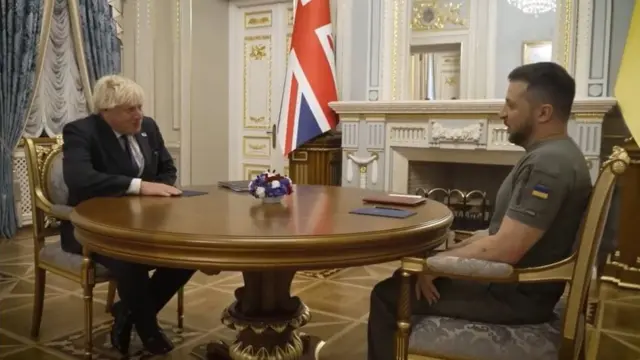 Джонсон та Зеленський