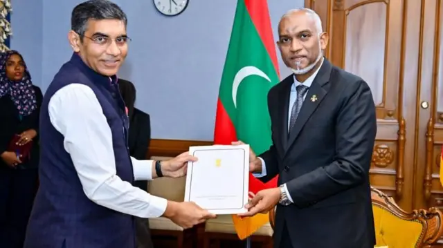 ప్రధానమంత్రి, నరేంద్ర మోదీ, ముయిజ్జు