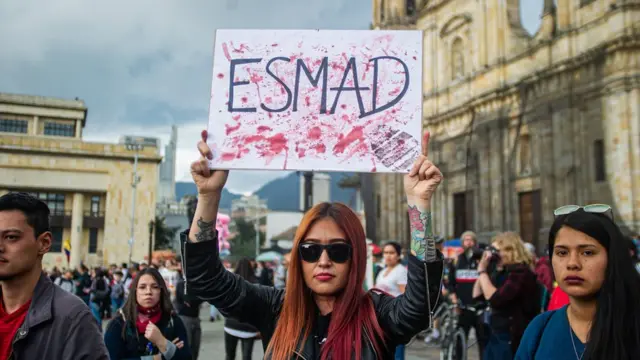Protestas en Colombia
