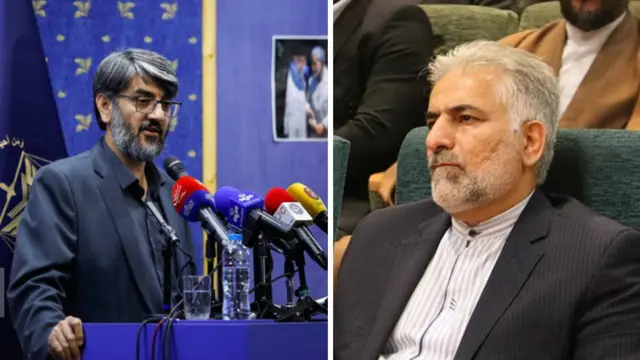 غلامعلی محمدی (راست) جایگزین محمدمهدی حاجمحمدی شد که فقط یک سال و نیم این سمت را به عهده داشت