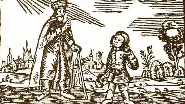 Primera ilustración del 'Orbis Sensualium Pictus'
