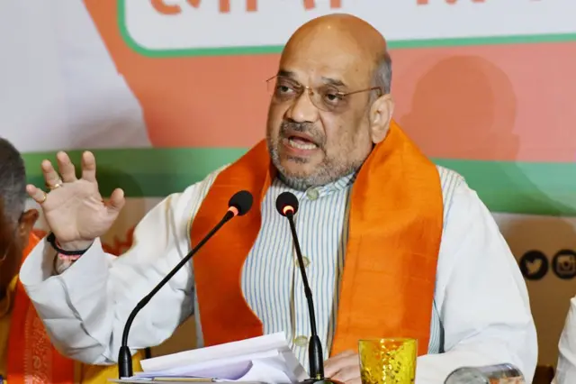 কদিন আগে স্বরাষ্ট্রমন্ত্রী অমিত শাহও ঝাড়খণ্ডে গিয়ে বাংলাদেশি অনুপ্রবেশকারীদের নিয়ে ভাষণ দিয়েছিলেন- ফাইল ছবি