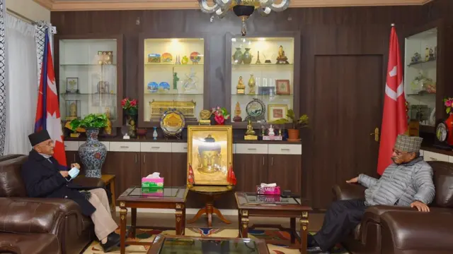 ओली र प्रचण्ड