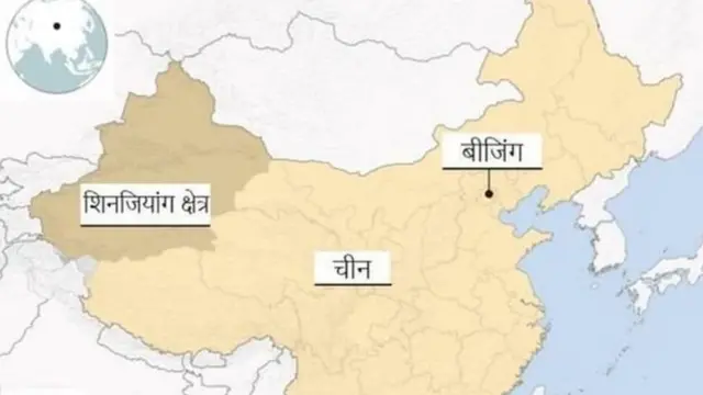 चीनचा नकाशा