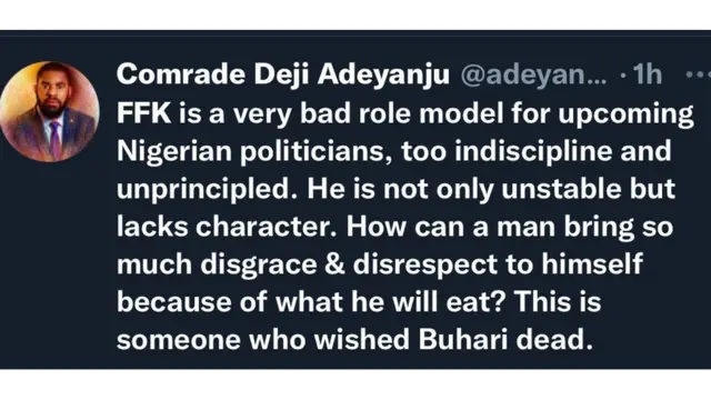 Esi ọmọ Naijiria si FFK