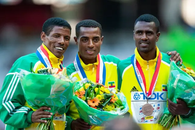 Atileet Silashii Sihiin Shaampiyoonaa Atileetiksii Addunyaa 9ffaa Paaris irratti medaaliyaa meetii gonfate