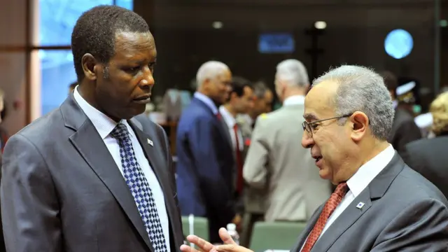 Pierre Buyoya mu nama i Buruseri mu 2013