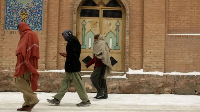 اولین برف در هرات