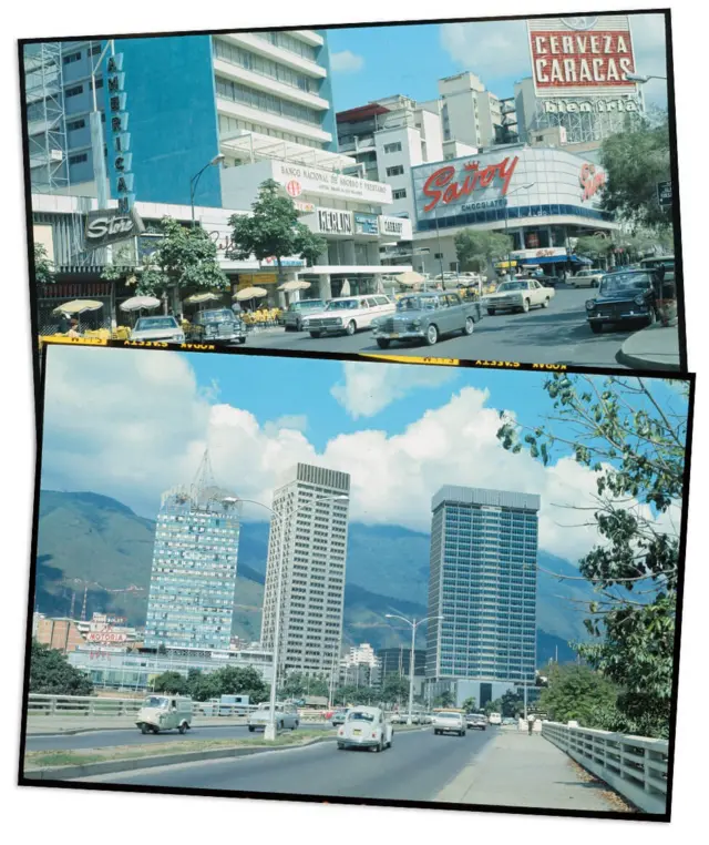 Caracas nos anos 60