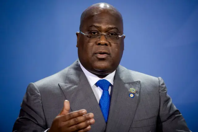 Le Président Felix Tshisekedi promet de résoudre la crise par la force.
