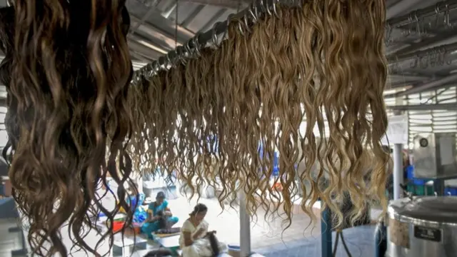 جمع ہونے والے بال