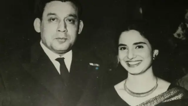 पत्नी सुधा के साथ कैप्टन मुल्ला