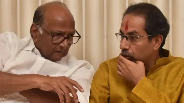 शरद पवार आणि उद्धव ठाकरे