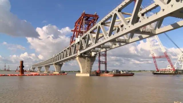 এখন পর্যন্ত মূল সেতুর ৬৬ শতাংশ কাজ শেষ হয়েছে