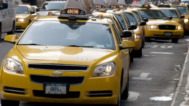 Такси в Нью-Йорке