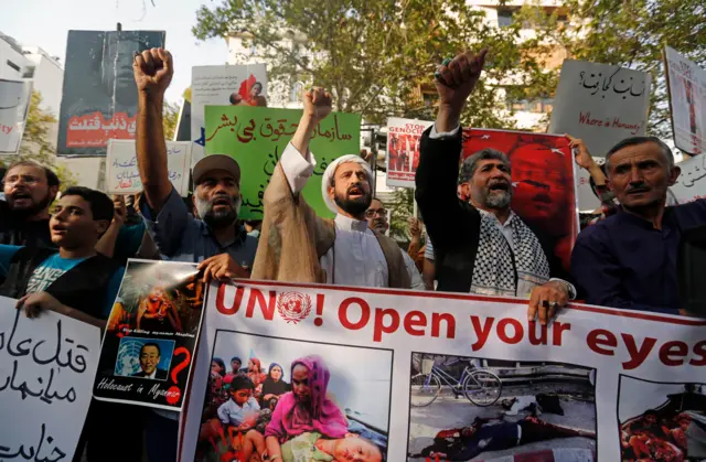 ایران کے مظاہرین