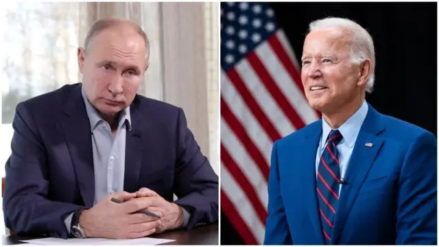 Байден і Путін