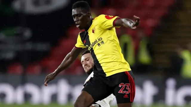 Senegal and Watford Watford winger Ismaila Sarr