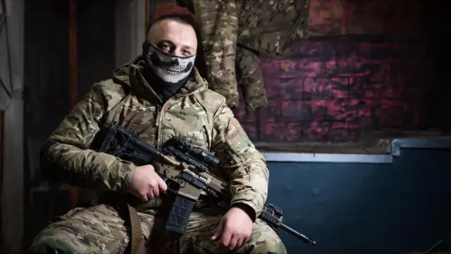 Командир підрозділу снайперів "Привиди Бахмута". Тепер його підрозділ захищає Покровськ