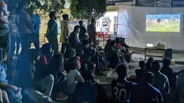 మోదీ డాక్యుమెంటరీ ప్రదర్శన