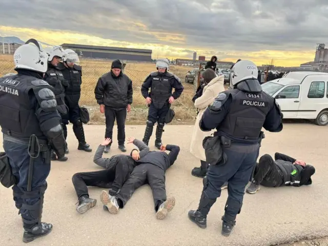 protest zbog kolektora otpadnih voda