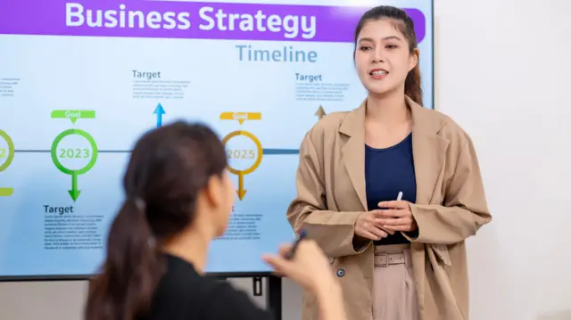 Ilustrasi Gen Z di tempat kerja