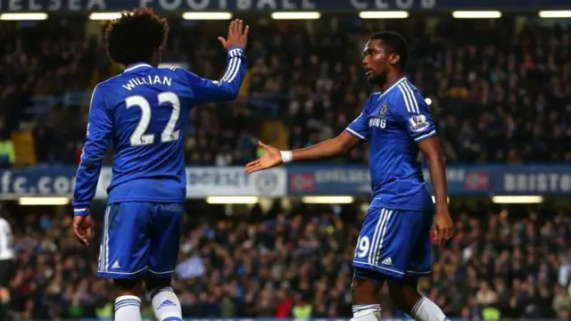 Eto'o and Willian