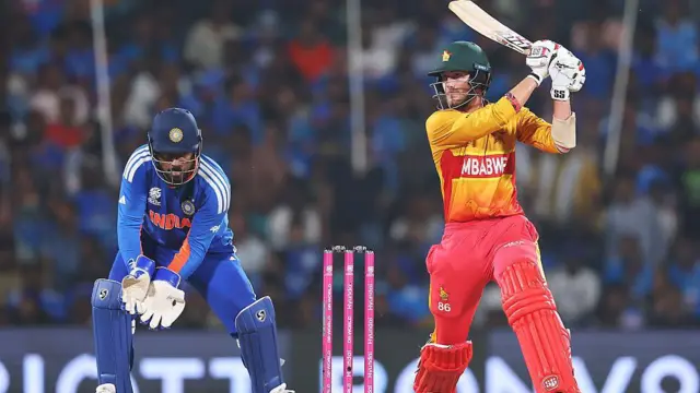 ભારત અને ઝિમ્બાબ્વે મેચ, ટી20 વર્લ્ડકપ, ચેન્નાઈ મેચ, વેસ્ટઇન્ડીઝ અને દક્ષિણ આફ્રિકાની મેચ, બીબીસી ગુજરાતી સ્પોર્ટ્સ સમાચાર