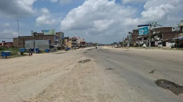 कर्फ्यू लागेको अवस्था