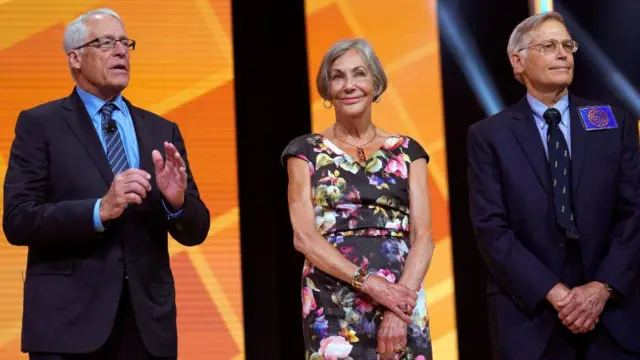 Rob, Alice y Jim Walton heredaron e hicieron la fortuna del fundador de Walmart, Sam Walton. (Foto de 2018)