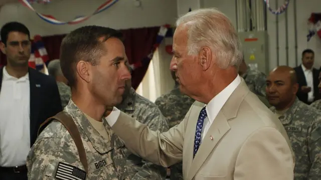 Beau y Joe Biden
