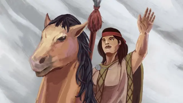 Janequeo de Lukas Bravo Nicolás