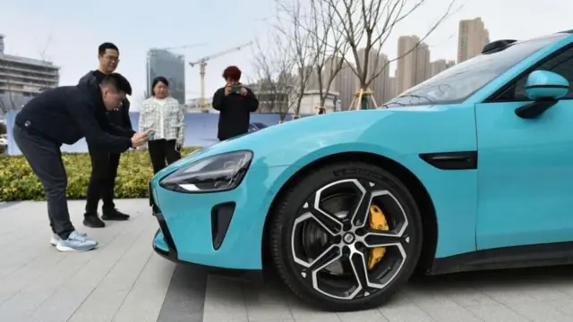 SU7 — Xiaomi чыгарган биринчи электромобиль