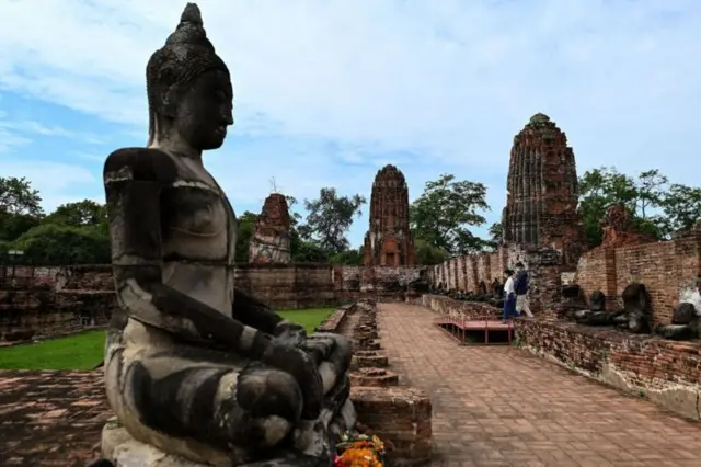 अयुथ्येमधील गौतम बुद्धाची प्रतिमा