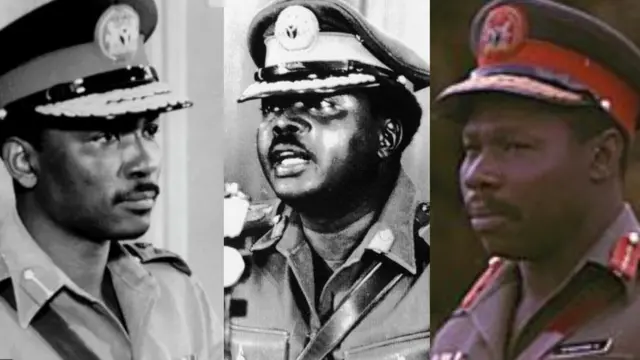Yakubu Gowon,Muritala Muhammed na Olusegun Obasanjo