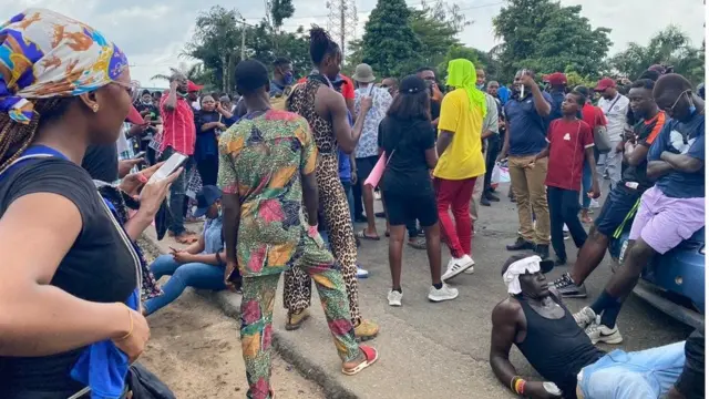 Awọn ọdọ to n se iwọde