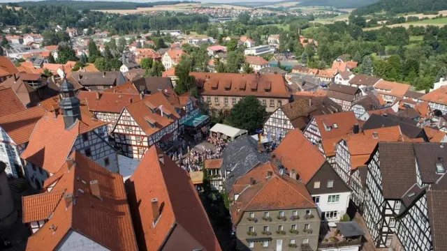La ciudad de Schlitz, en Alemania