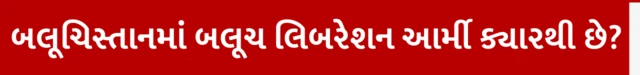 બલૂચ લિબરેશન આર્મી, બીએલએ, પાકિસ્તાનનું ઉગ્રવાદી સંગઠન, બલૂચિસ્તાનમાં સક્રિય, જફ્ફર એક્સપ્રેસ ઉપર હુમલો, નાગરિકોના અને ઉગ્રવાદીઓનાં મૃત્યુ, બીબીસી ગુજરાતી, બીબીસી ન્યૂઝ ગુજરાતી