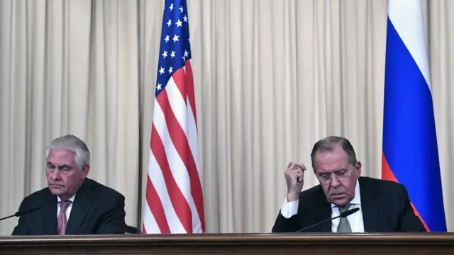 Рекс Тиллерсон и Сергей Лавров