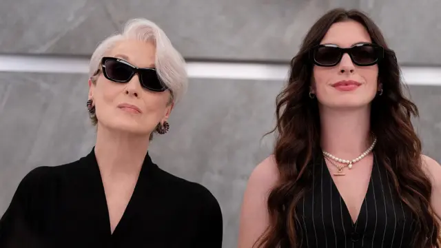 Meryl Streep y Anne Hathaway en El diablo viste a la moda 2