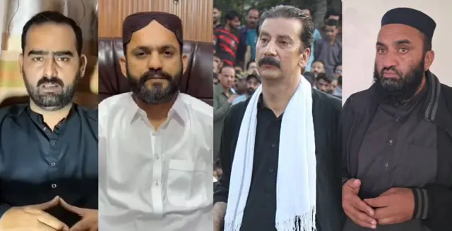 جموں کشمیر عوامی ایکشن کمیٹی کے سرکردہ رہنما