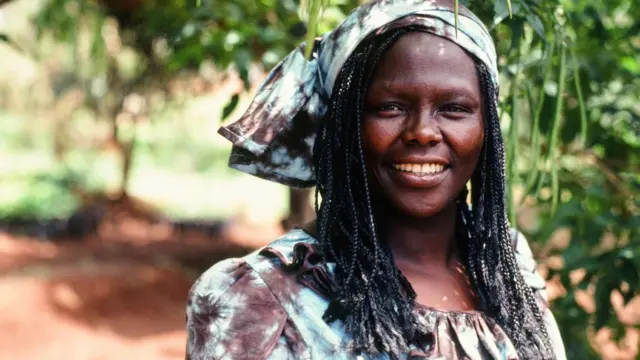 Кениялык экология жана саясий активист Вангари Маатаи