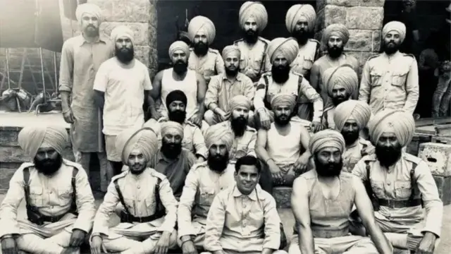 ब्रिटिशकालीन शीख सैनिक